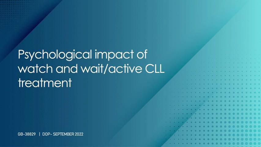 Cll Watch And Wait Debate , Incurable, invisible and inconclusive ...